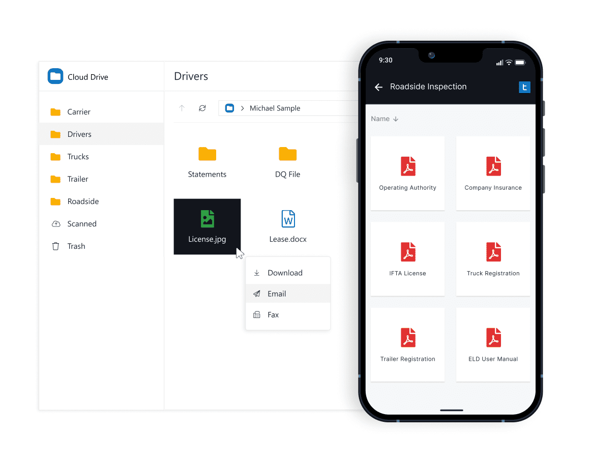 Cloud-Based Trucking Document Management