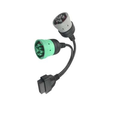 ELD cables shown (9pin and 6pin)