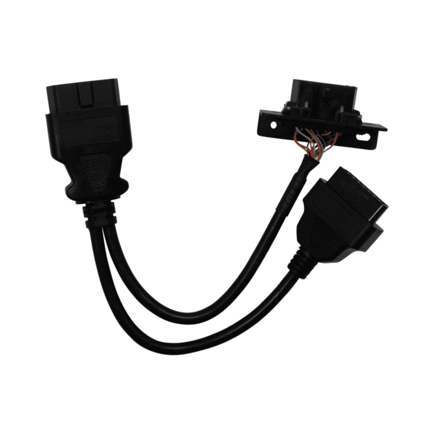 OBDII to OBDII (16 Pin to 16 Pin) Extender Cable, 1 ft Length