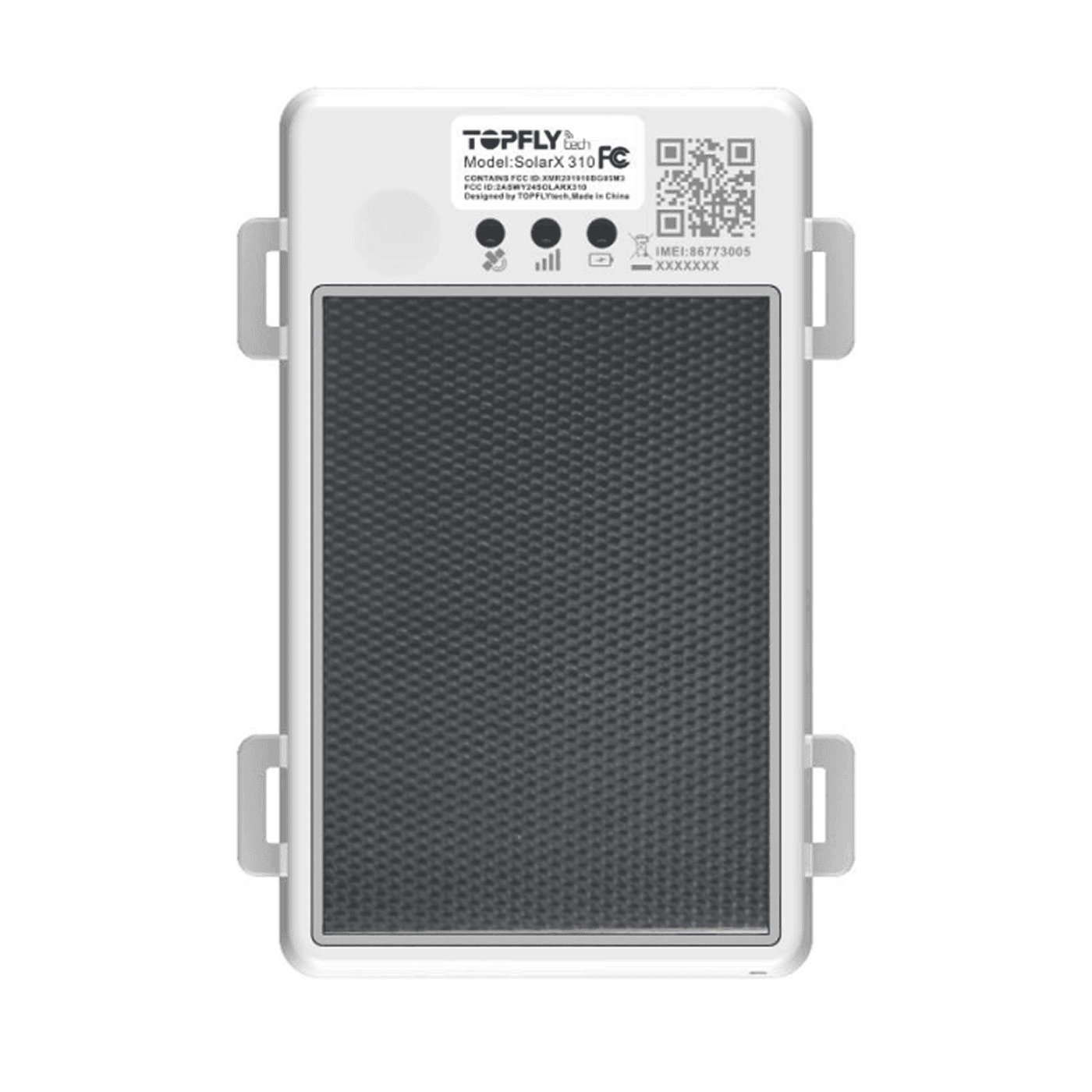 GPS Tracker - SolarX 310 - Front