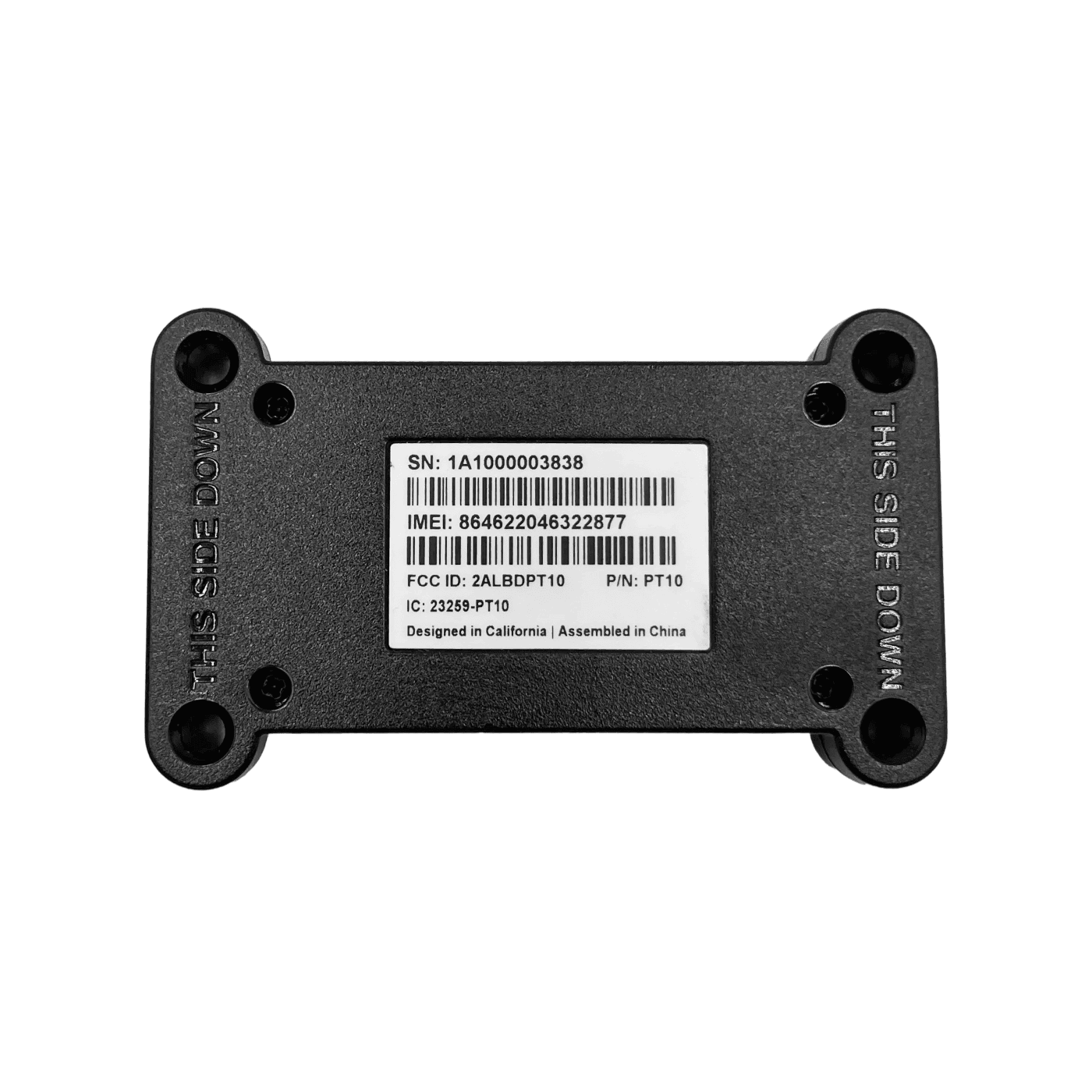 Pacific Track PT-10 GPS Tracker - Side